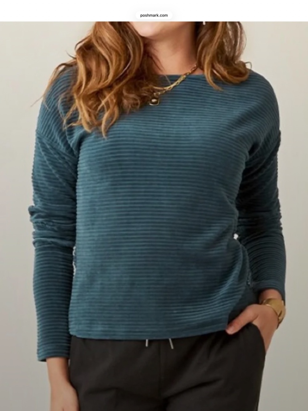 Carve Desigins Annalise Top in Teal Blue